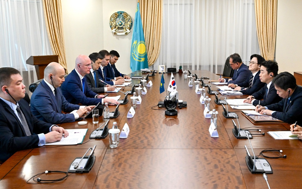 Казахстан и Южная Корея наращивают сотрудничество в энергетике и промышленности